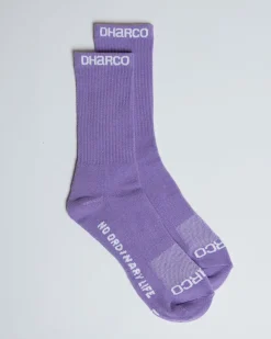 DHaRCO Crew Socks | Purple Haze Hot
