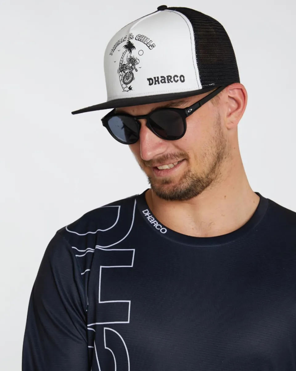 DHaRCO Flat Brim Trucker | Thrills & Chills Shop