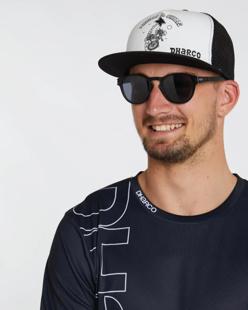 DHaRCO Flat Brim Trucker | Thrills & Chills Shop