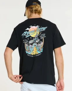 DHaRCO Mens Cotton Tee | Decade of Black Decade of DHaRCO Black Cheap