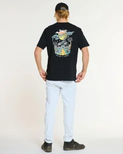 DHaRCO Mens Cotton Tee | Decade of Black Decade of DHaRCO Black Cheap