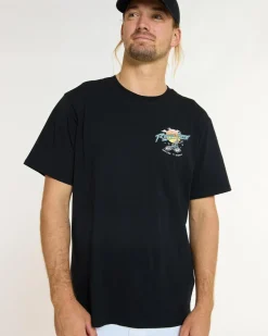 DHaRCO Mens Cotton Tee | Decade of Black Decade of DHaRCO Black Cheap