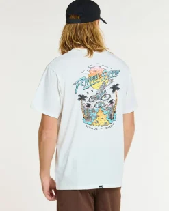 DHaRCO Mens Cotton Tee | Decade of White Decade of DHaRCO White Cheap