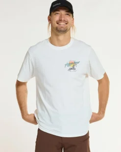 DHaRCO Mens Cotton Tee | Decade of White Decade of DHaRCO White Cheap