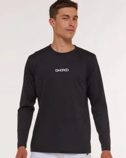 DHaRCO Mens Long Sleeve Tech Tee | Stealth Best Sale