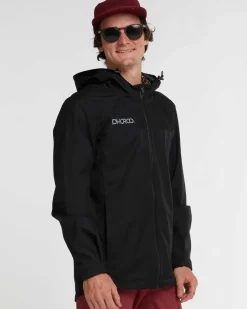 DHaRCO Mens Rain Jacket | Stealth Clearance