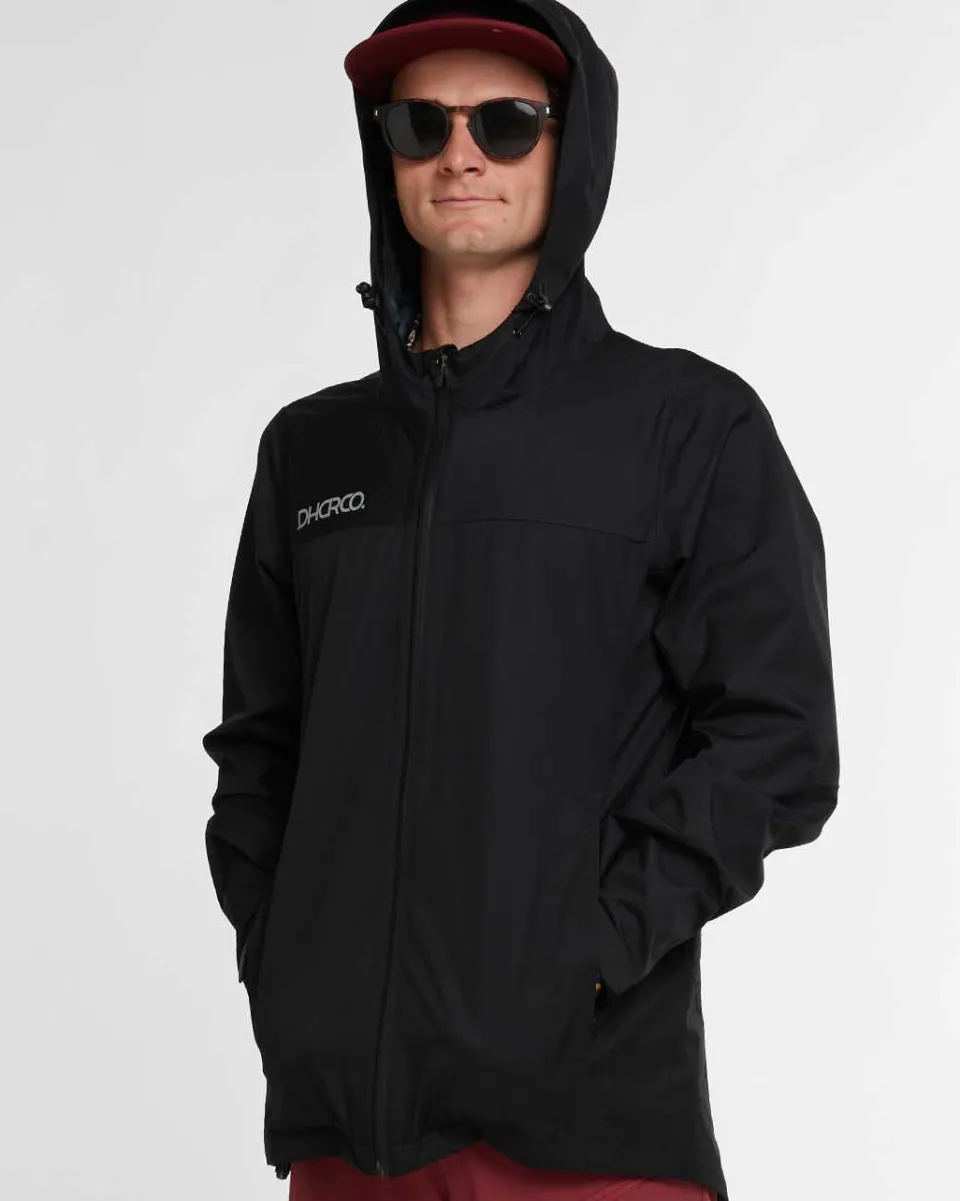 DHaRCO Mens Rain Jacket | Stealth Clearance
