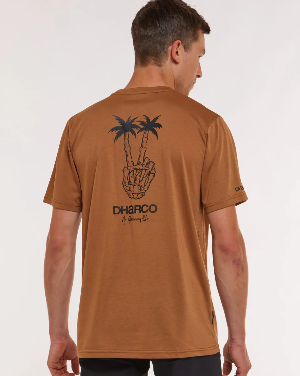 DHaRCO Mens Short Sleeve Tech Tee | Caramel Shop