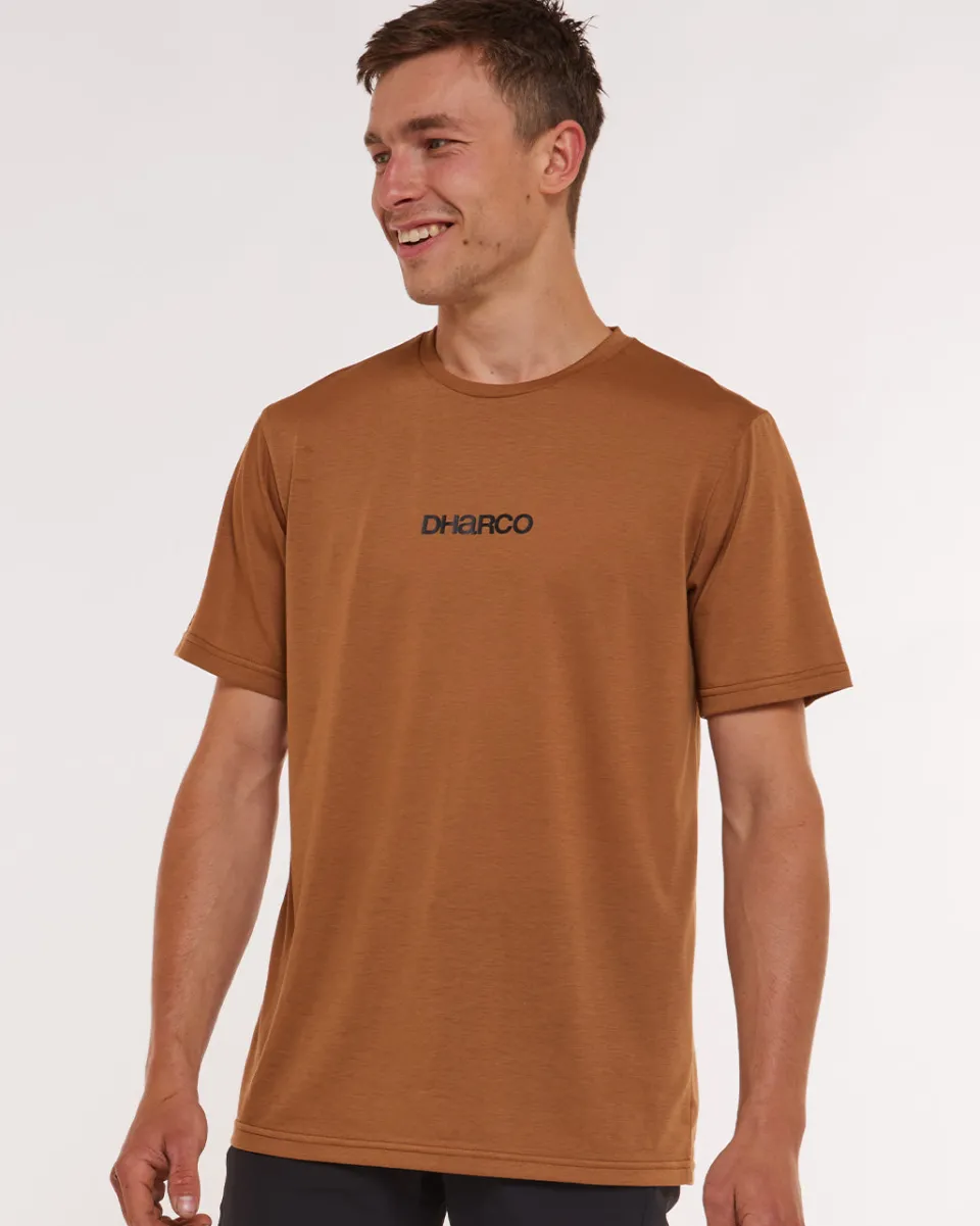 DHaRCO Mens Short Sleeve Tech Tee | Caramel Shop