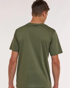 DHaRCO Mens Short Sleeve Tech Tee | Garigal Green Outlet