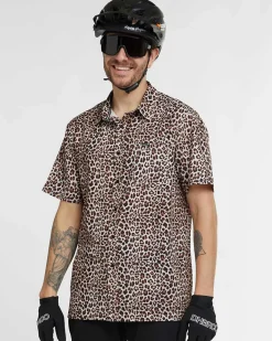 DHaRCO Mens Tech Party Shirt | Leopard Fashion