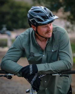 DHaRCO Mens Western Shirt | Kyle Strait Signature Edition Green Cheap