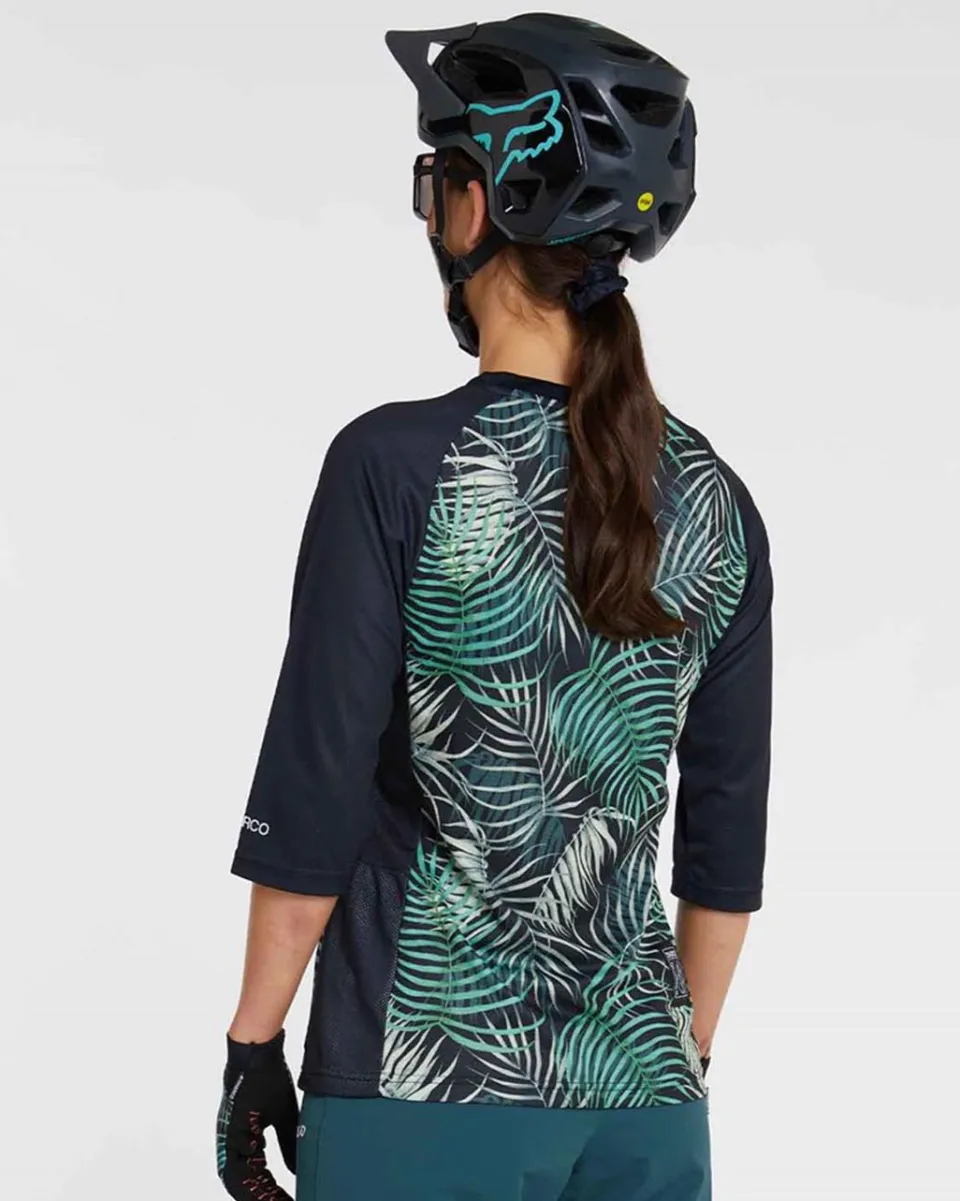 DHaRCO Womens 3/4 Sleeve Jersey | Burnt Brandy Best