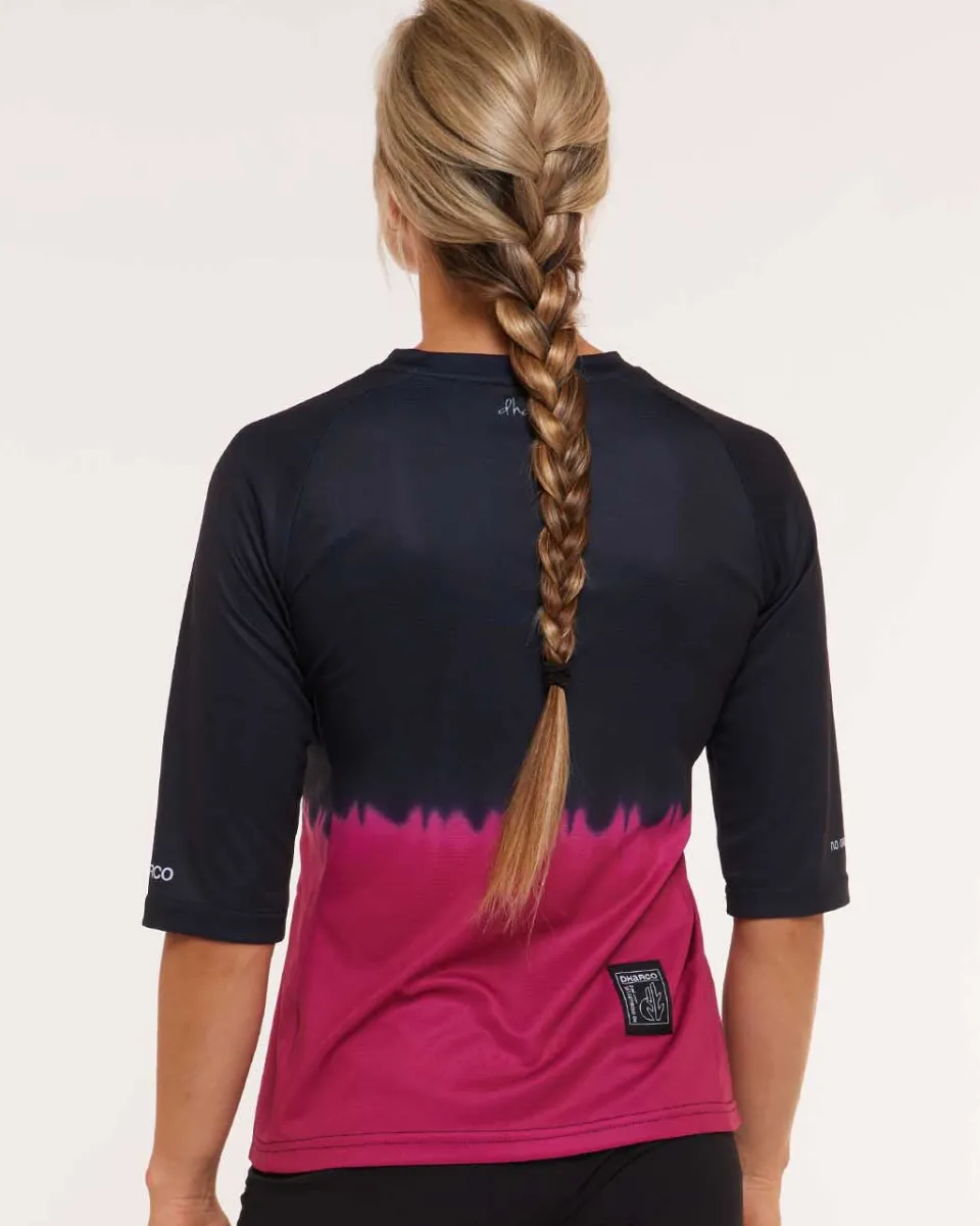 DHaRCO Womens 3/4 Sleeve Jersey | Cherry Dip Fashion