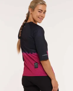 DHaRCO Womens 3/4 Sleeve Jersey | Cherry Dip Fashion