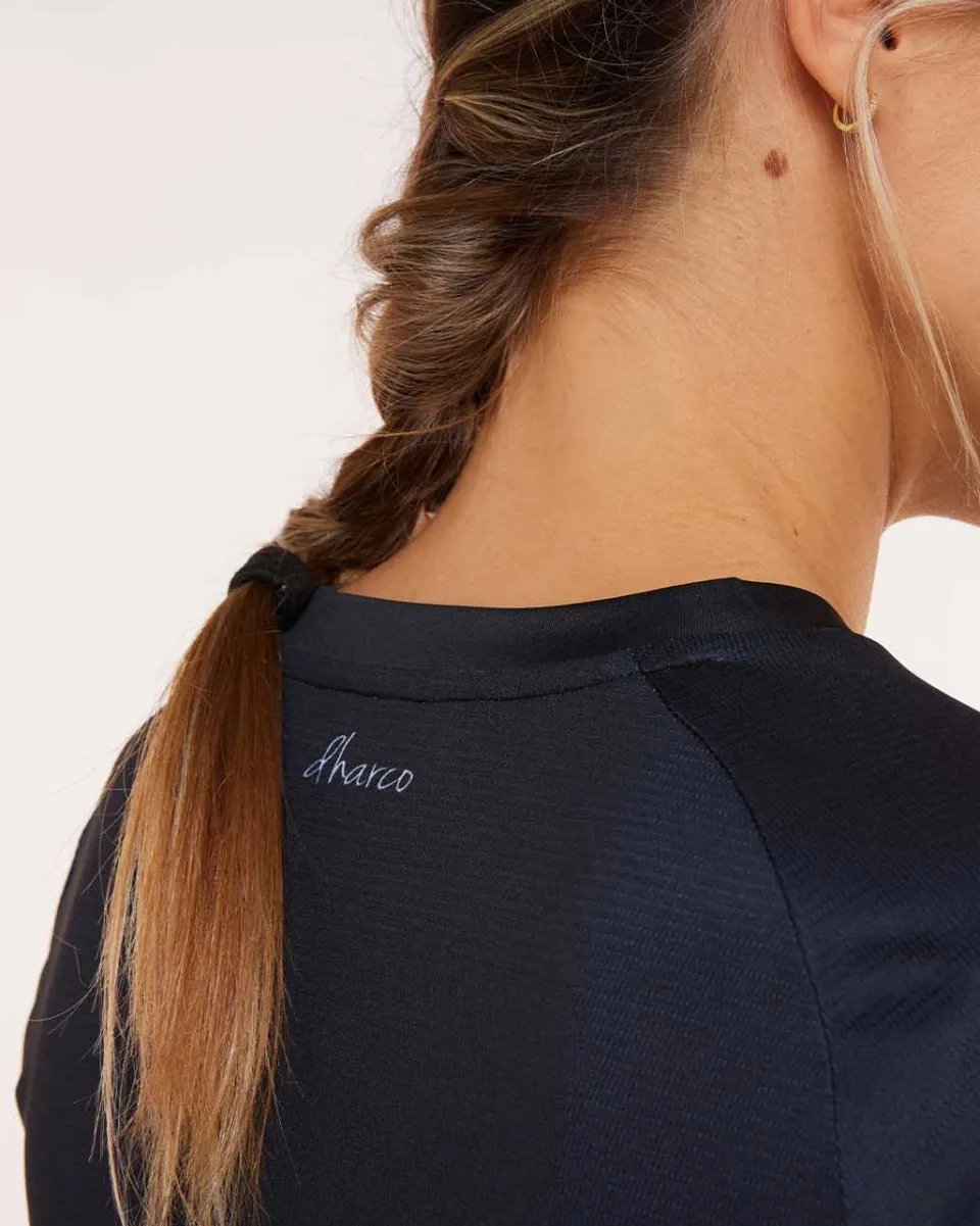 DHaRCO Womens 3/4 Sleeve Jersey | Cherry Dip Fashion