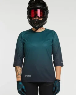 DHaRCO Womens 3/4 Sleeve Jersey | Forest Fade Flash Sale