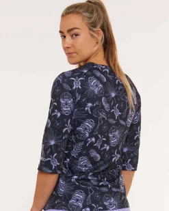 DHaRCO Womens 3/4 Sleeve Jersey | Purple Fraser Hot