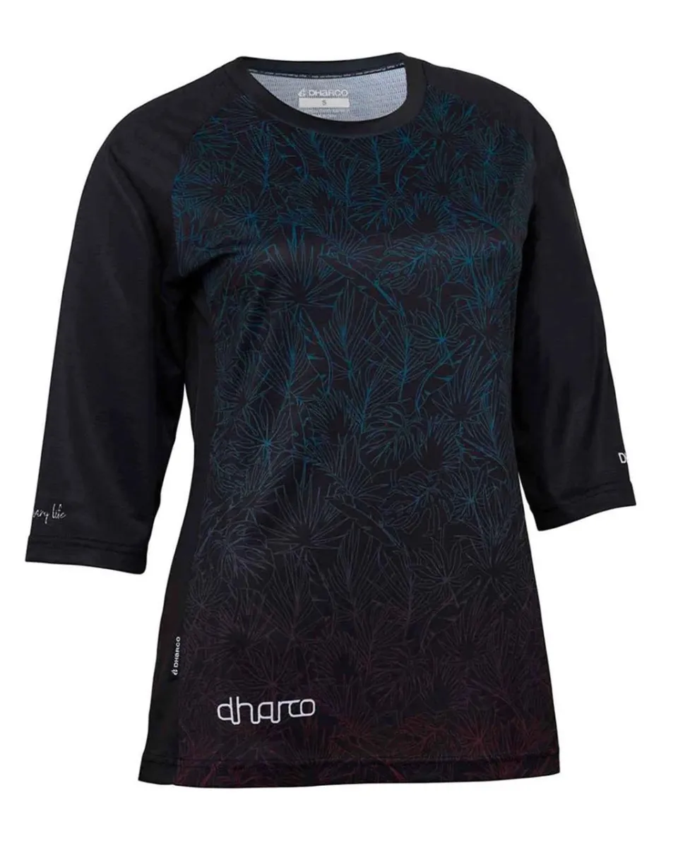 DHaRCO Womens 3/4 Sleeve Jersey | Tropical Fade Hot