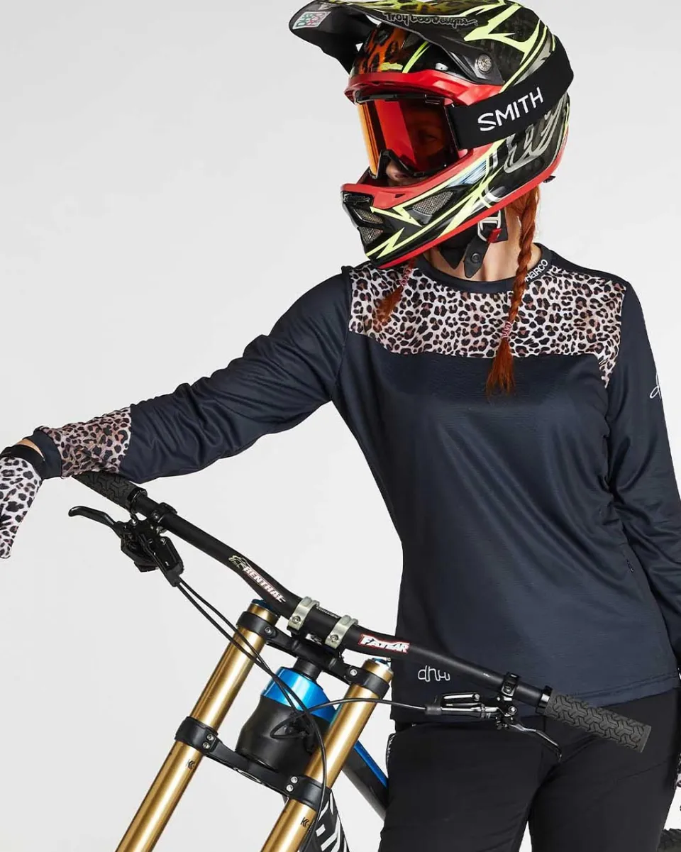 DHaRCO Womens Gravity Jersey | Leopard Shop