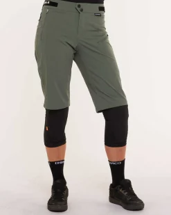 DHaRCO Womens Gravity Shorts | Gorilla Green Online