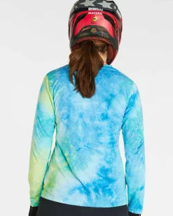DHaRCO Womens Long Sleeve Tech Tee | Tie Dye Flash Sale