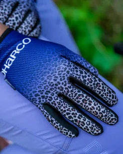 DHaRCO Womens Race Glove | Purple Leopard Clearance