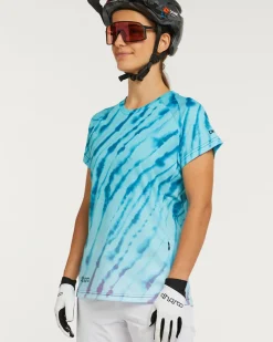 DHaRCO Womens Short Sleeve Jersey | Aqua Tiger Store