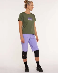 DHaRCO Womens Short Sleeve Tech Tee | Garigal Green Online