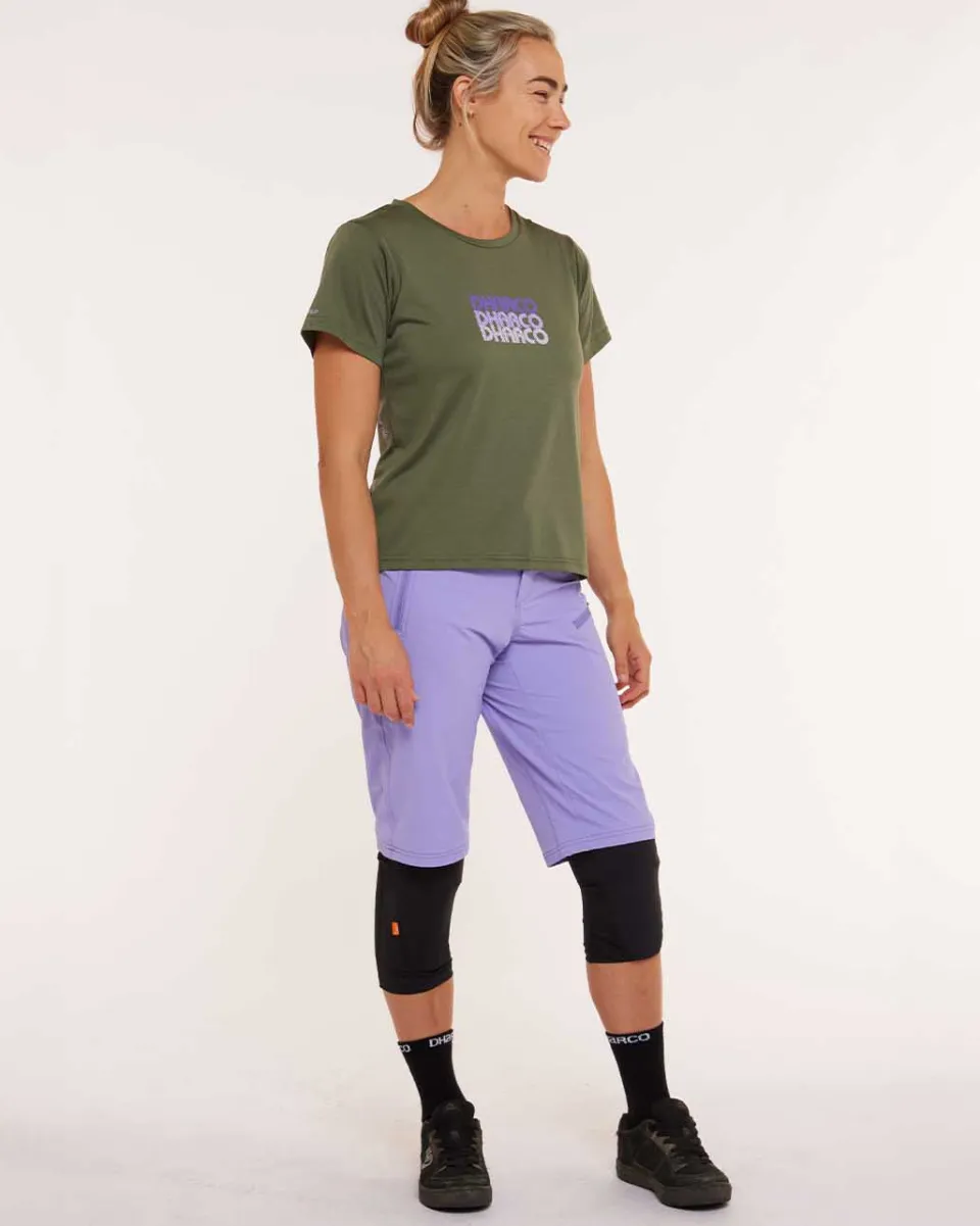 DHaRCO Womens Short Sleeve Tech Tee | Garigal Green Online