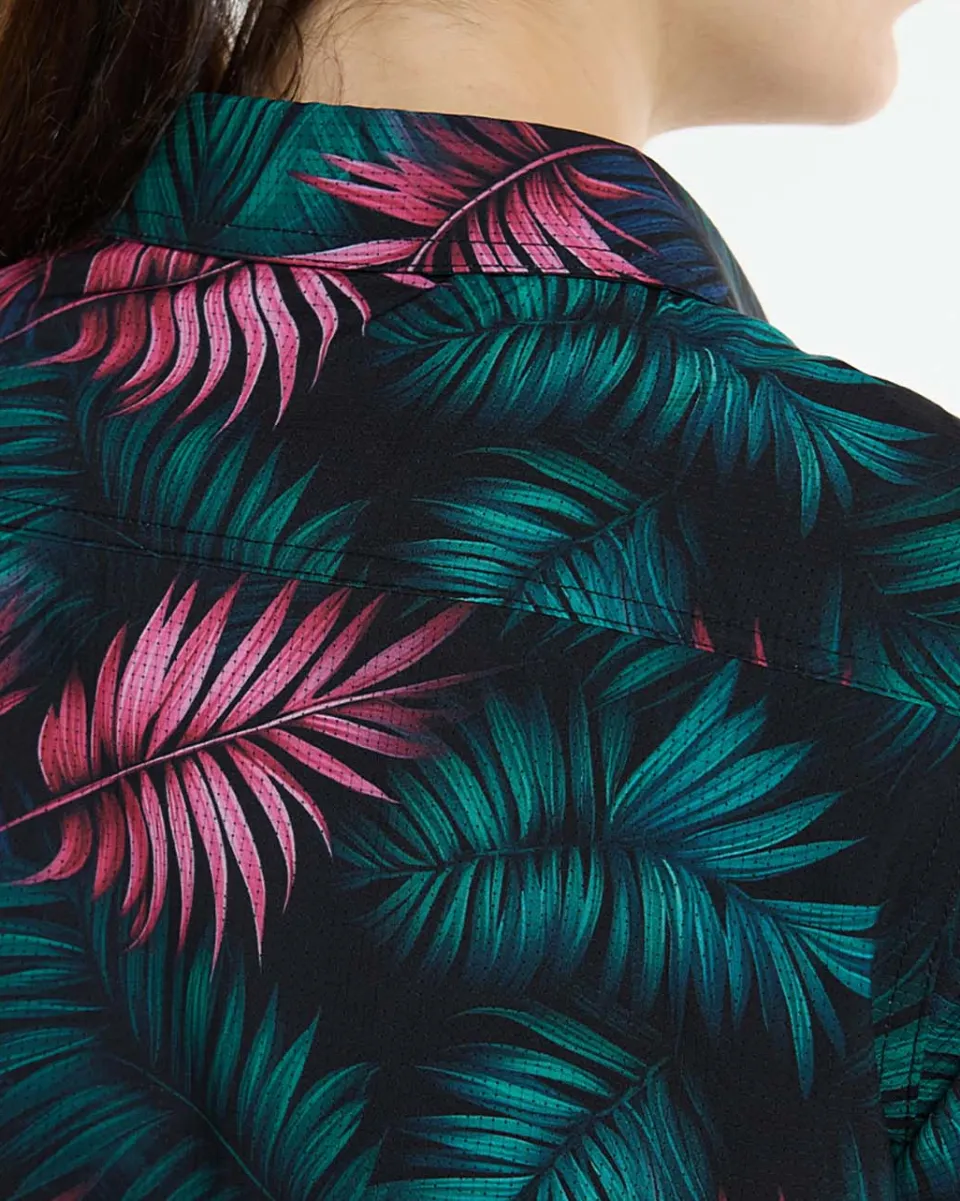 DHaRCO Womens Tech Party Shirt | Dark Fern Clearance