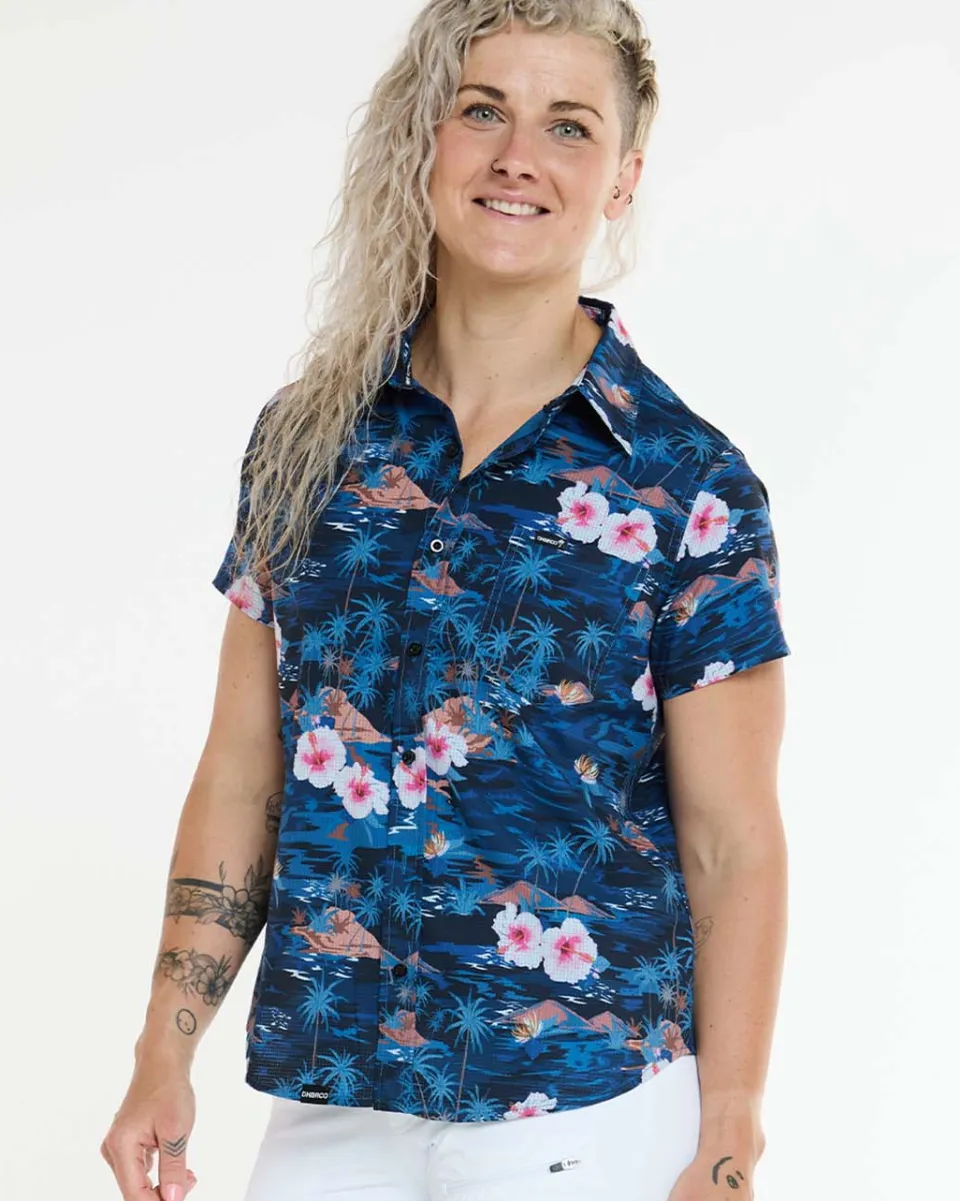DHaRCO Womens Tech Party Shirt | Oasis Fashion