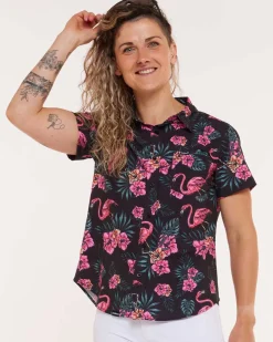 DHaRCO Womens Tech Party Shirt | Parker Cheap