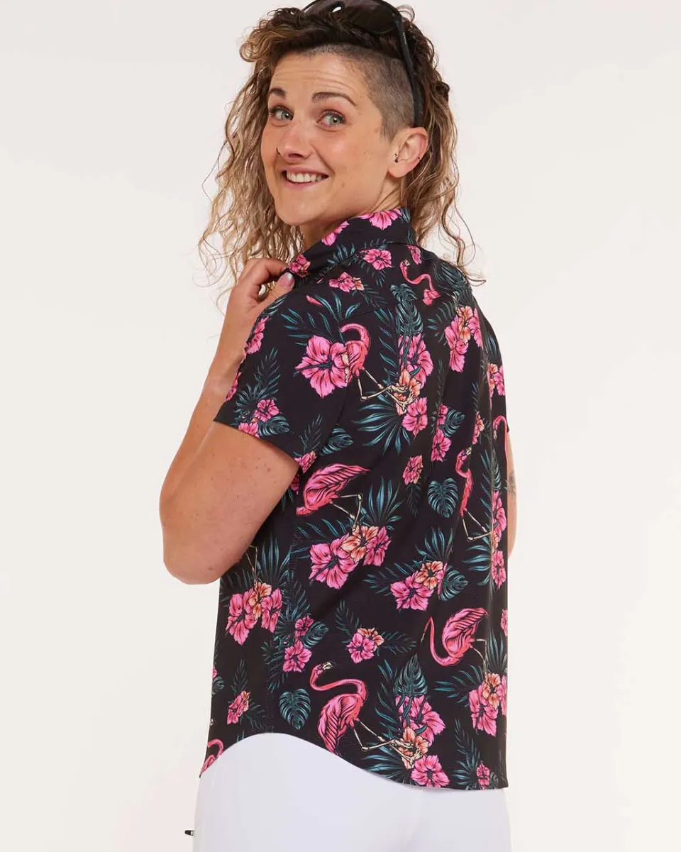 DHaRCO Womens Tech Party Shirt | Parker Cheap