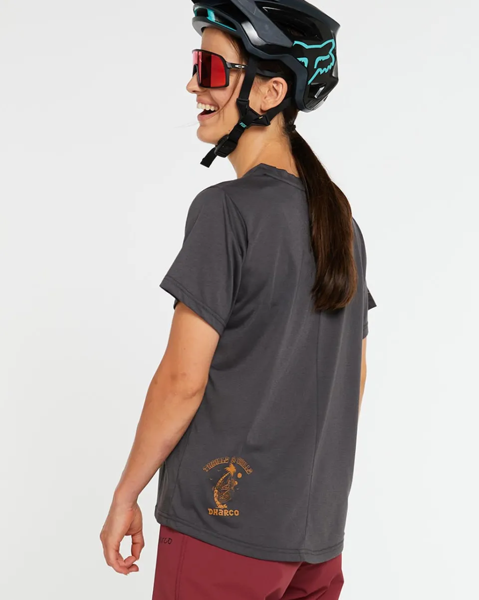 DHaRCO Womens Tech Tee | Thrills & Chills Hot
